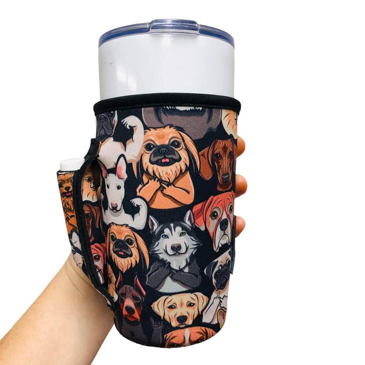 Drink Handlers - Wholesale Drink Huggers & Koozies - Bad Dog  20oz Large Coffee / Tea / Tumbler Handler™  **EXPLICIT**3