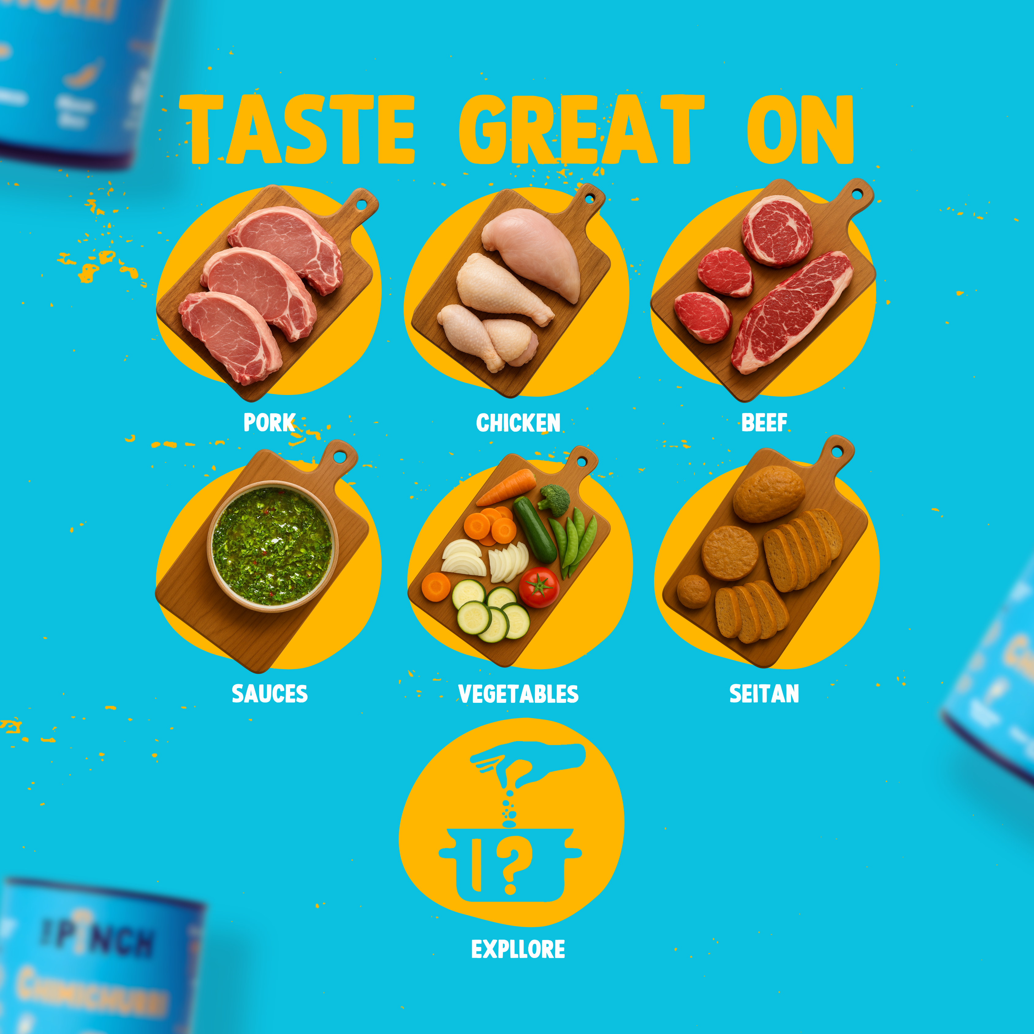 The Pinch - World Spice Blends - Wholesale Dried Spice Mix - Chimichurri - 45g3