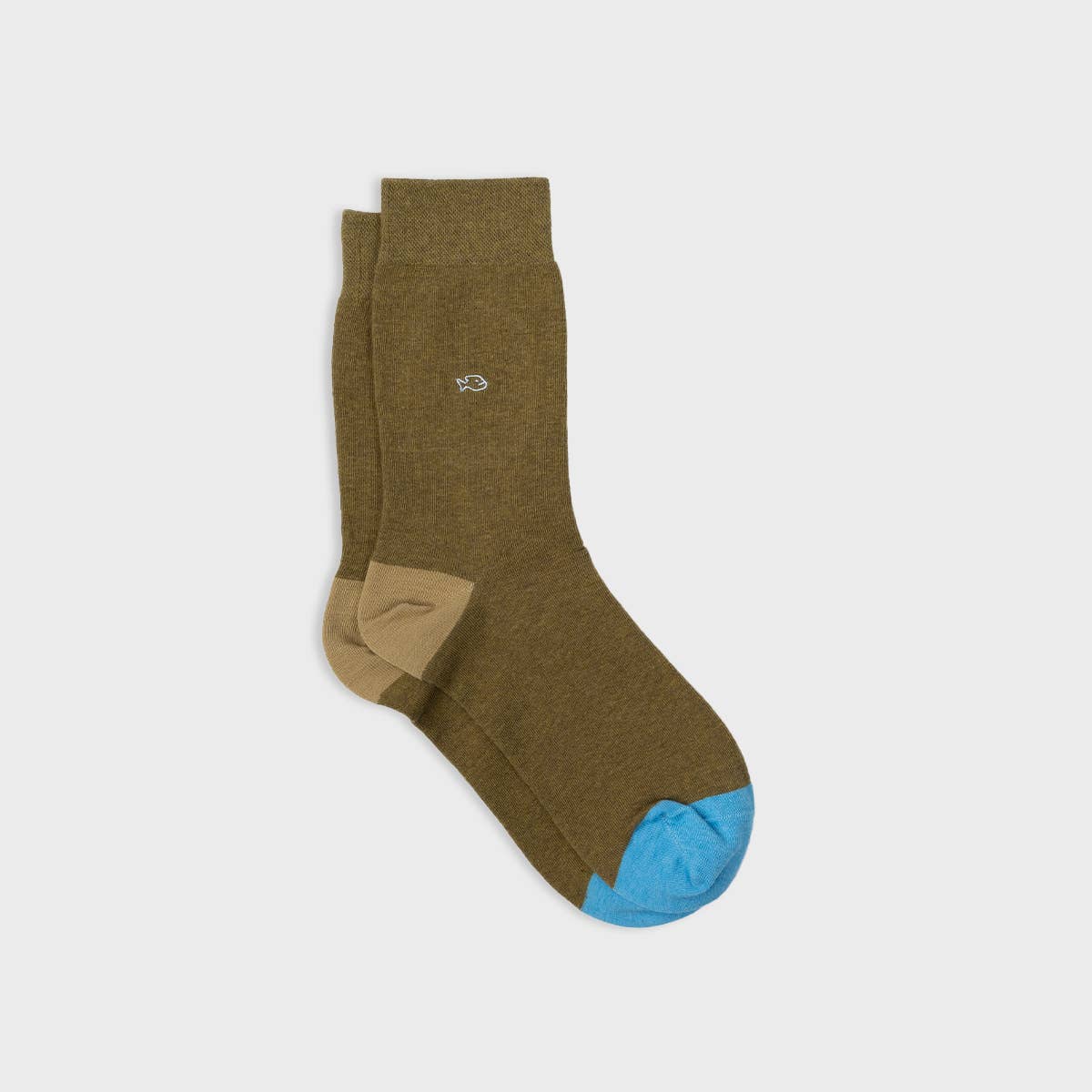 BILLYBELT - Wholesale Socks - Men's - Solid Olive Combed Cotton Socks