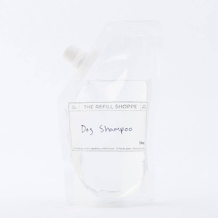 Ricarica di shampoo per cani per la vendita all'ingrosso da parte di The Refill Shoppe