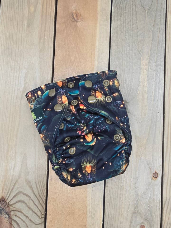 3 Little Dinos - Wholesale Diaper (Cloth) - Baby - Enchanted Forest