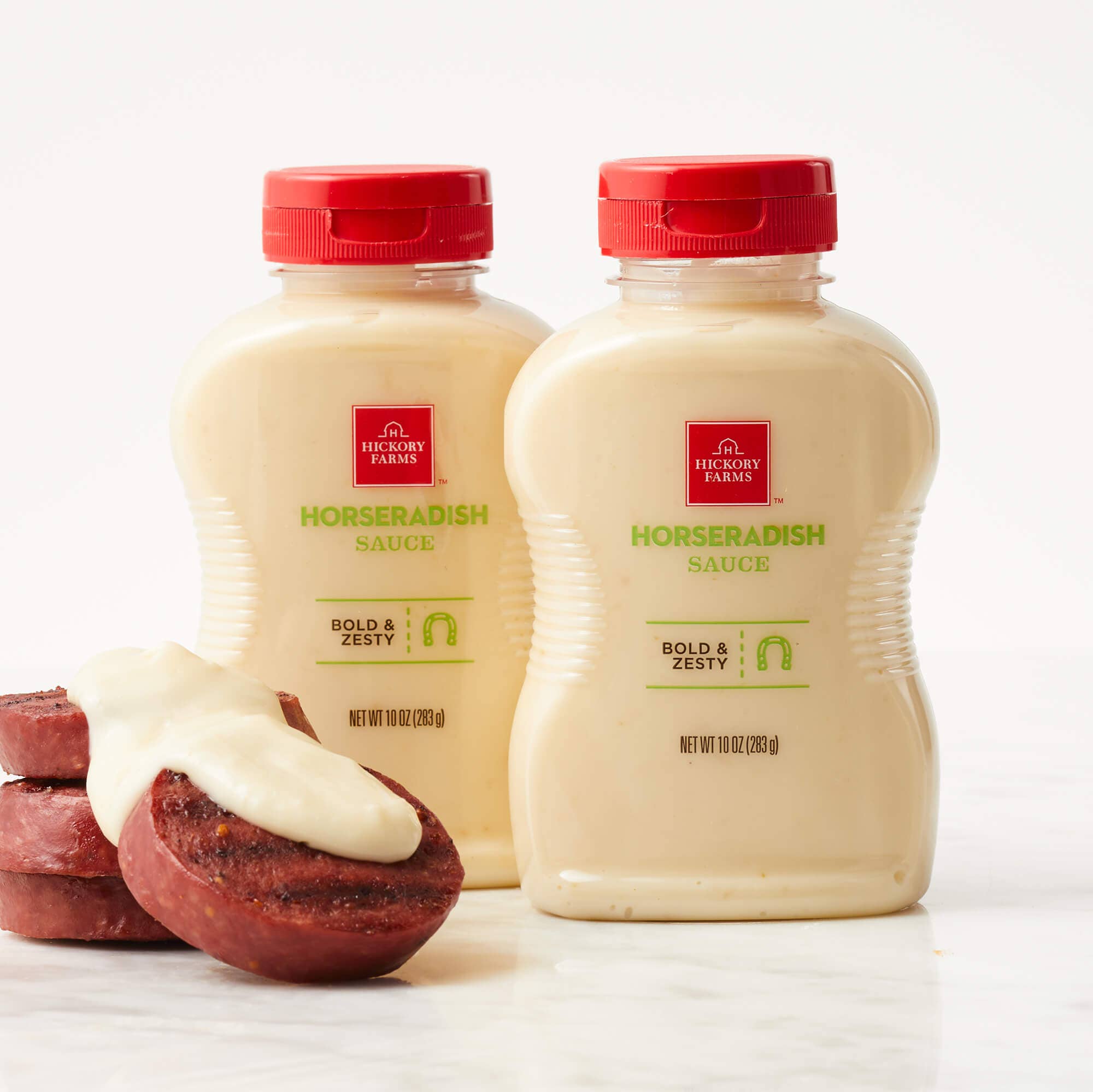 Merchandise Unlimited - Vente Sauces - Sauce au raifort Hickory Farms – Pot de 10 oz - 12/caisse