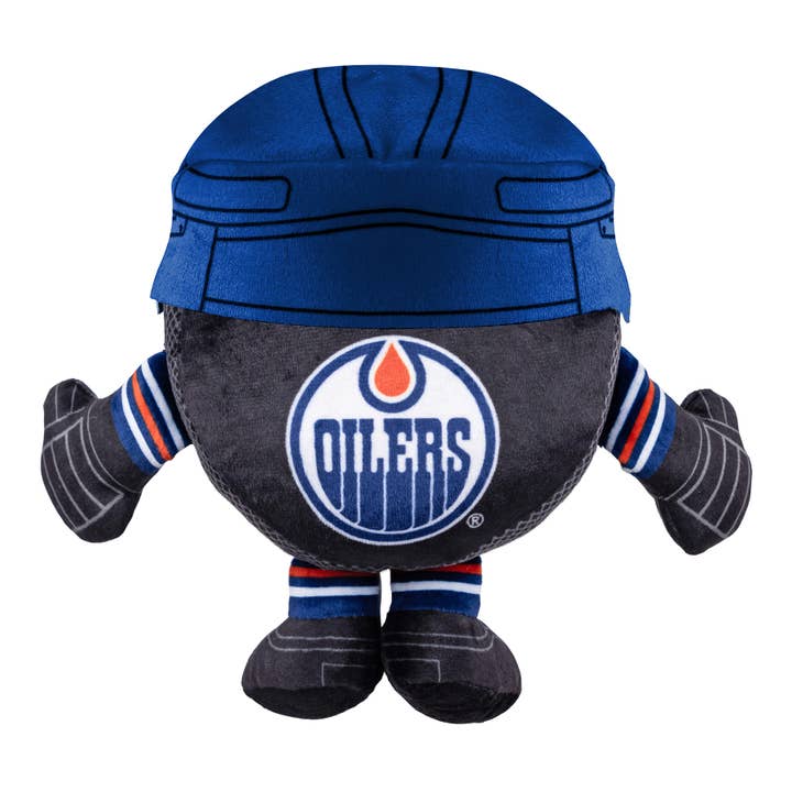 Uncanny Brands - Wholesale Stuffed/Plush Toy - Kids & Baby - Bleacher Creatures Edmonton Oilers 8" Hockey Puck Plush