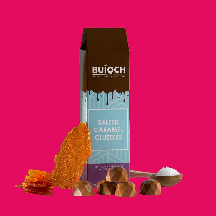 Salted Caramel Clusters for wholesale by BuÃoch Irish Chocolates