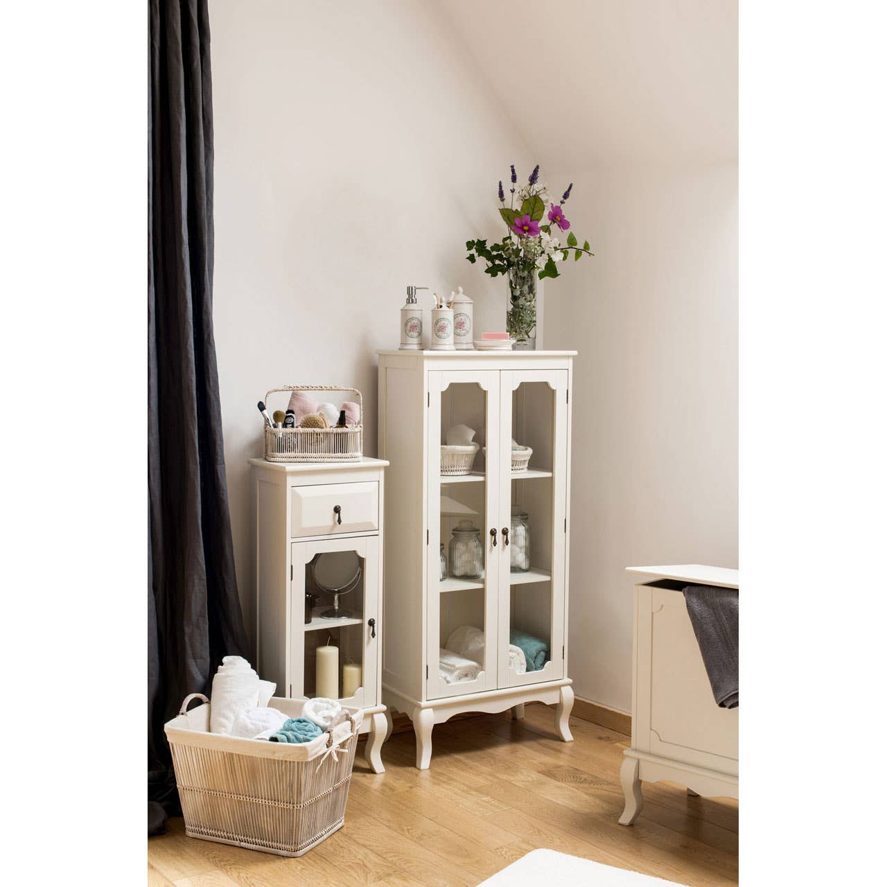 Interiors by Premier – wholesale Cabinet – Marcella 2 Glass Doors Cabinet3