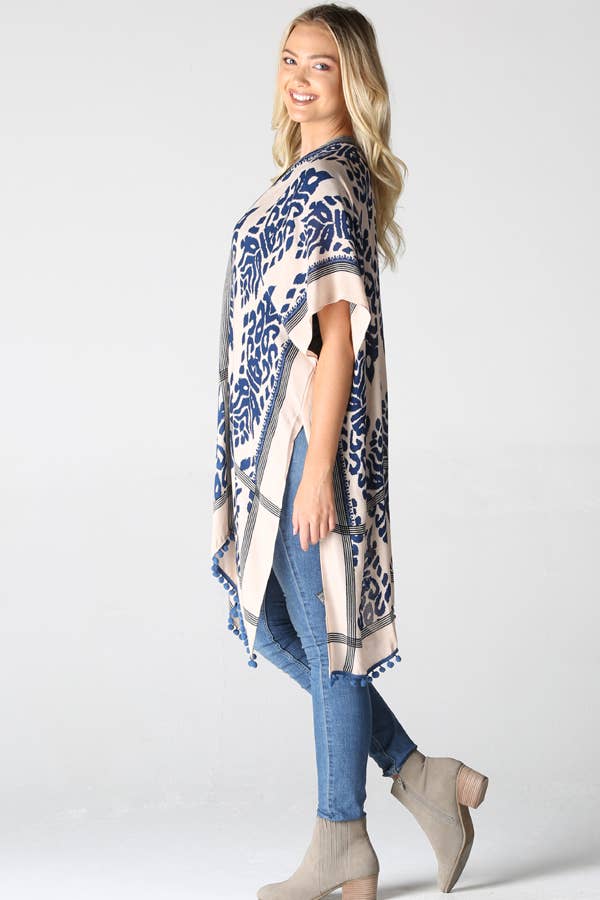 ANGIE - Vendita all'ingrosso Kimono - Donna - X2W48-BR9620