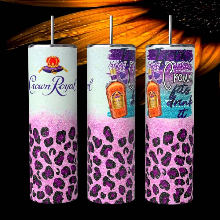 SI LA COURONNE CONVIENT AU GOBELET pour la vente par Bull Riders Mama & Co. Tumblers