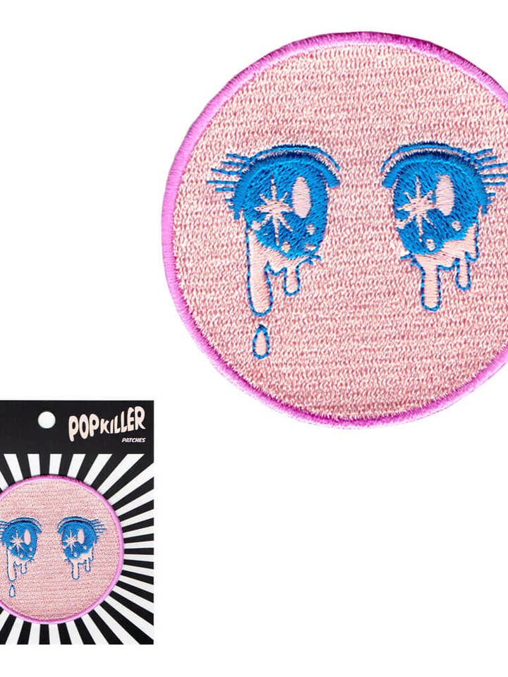 Toppa da cucire o stirare Namida Eyes per la vendita all'ingrosso da parte di Popkiller