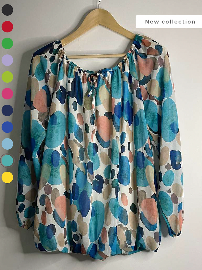 LOOWIE - Wholesale Blouse - Women's - VeraBubble Blouse3