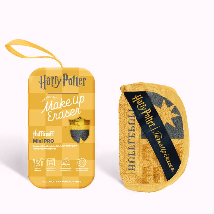 Harry Potter™ Hufflepuff Mini PRO MakeUp Eraser Giftable for wholesale by The Original MakeUp Eraser