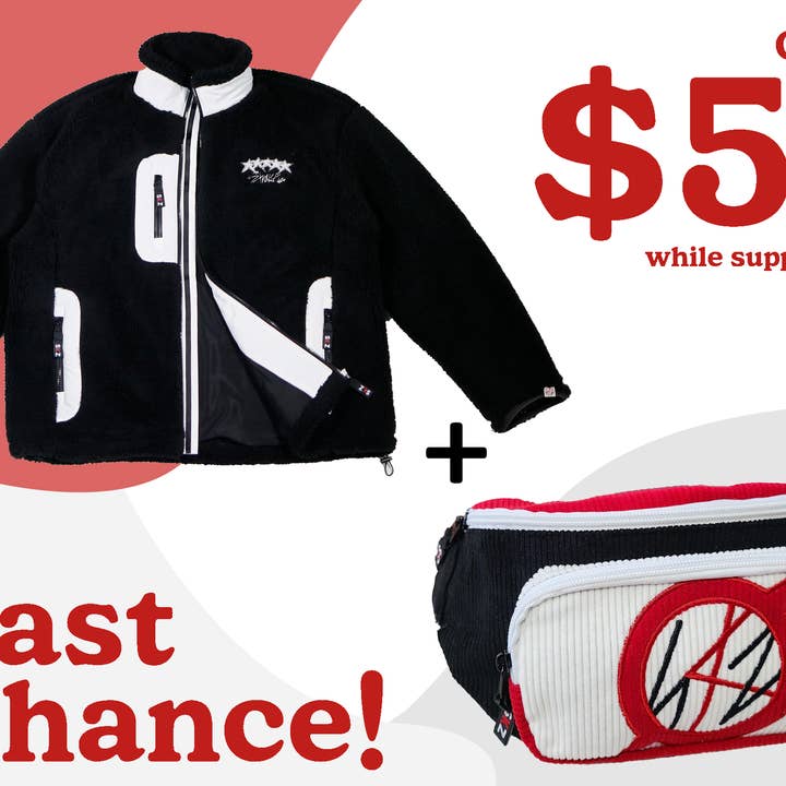 Stray Kids Sherpa Jacket for wholesale by BeyondtheShirt