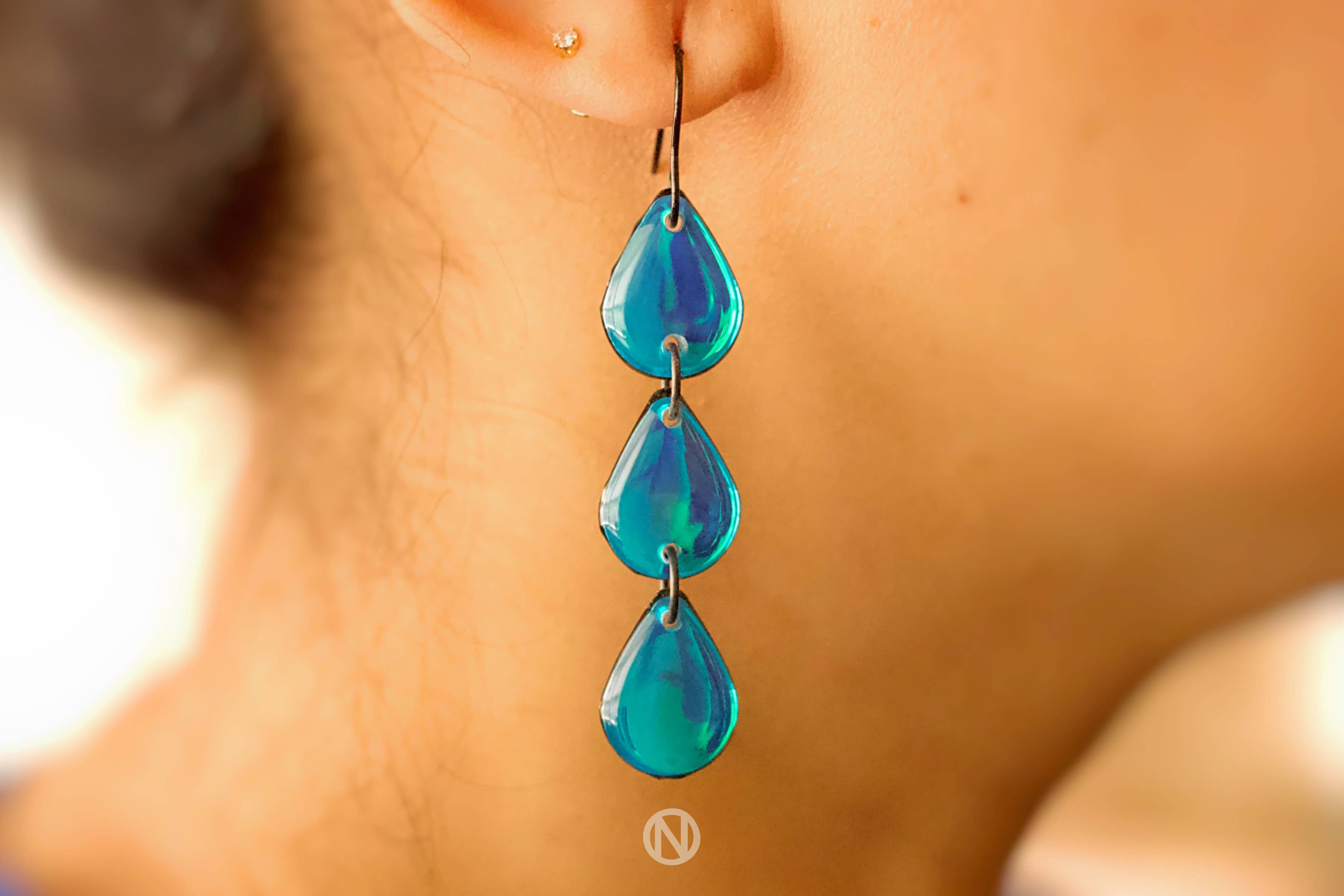Naoi - Wholesale Dangle Earrings - Teardrops Statement Drop Earrings - Handmade to Order 1