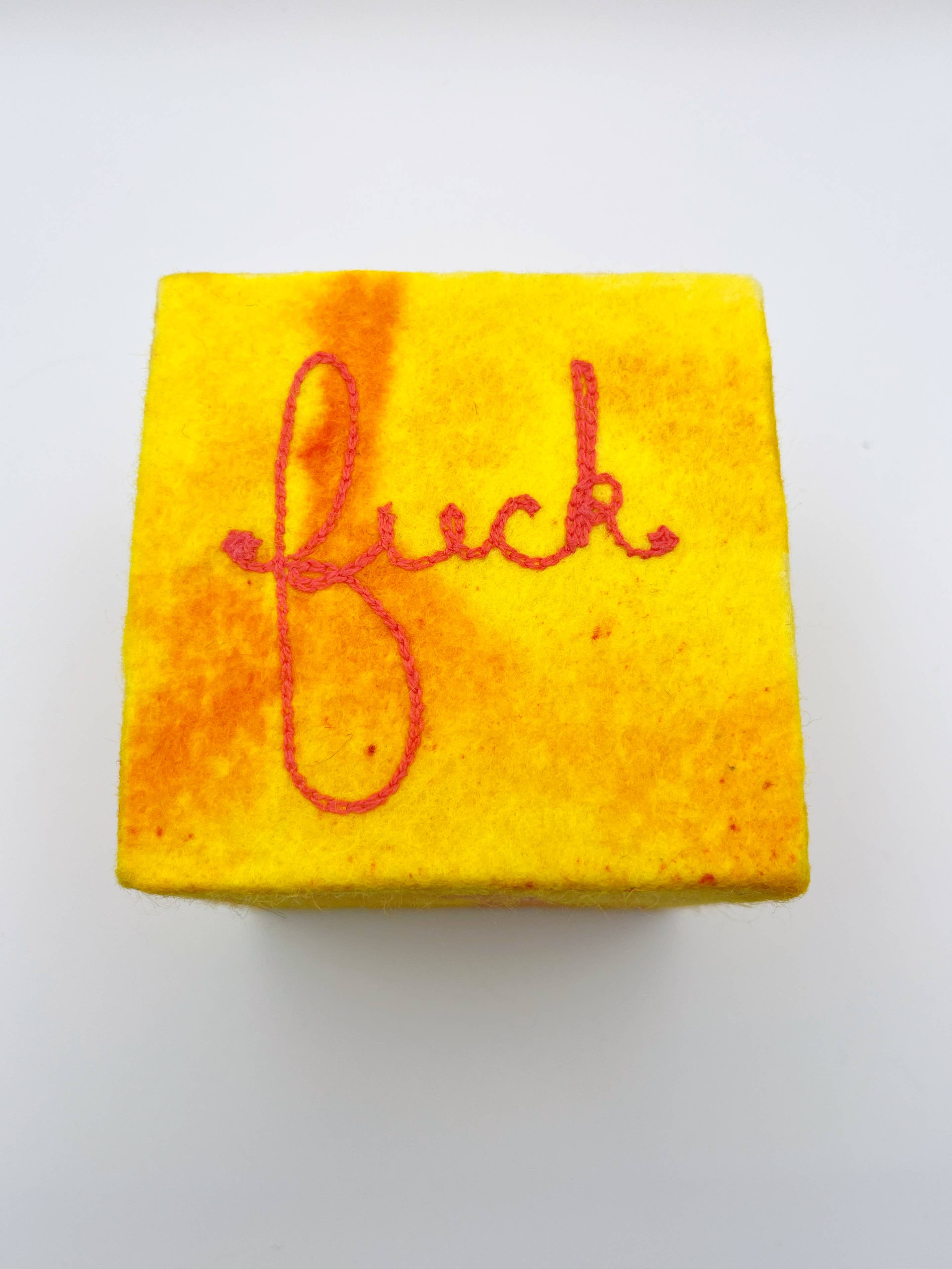 Cat Babbie - Wholesale Decorative Tabletop Object - Roll the F'ing Dice, Large, Fiber Art5