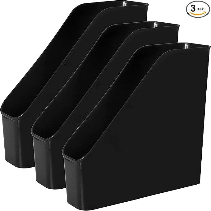 Youngever - Wholesale File keeper – Child - Youngever 3 Pack File Folder Bin Storage(Black)0