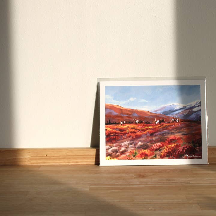 Lauren Simpson Art - Wholesale Art Print - Denali Bloom Print4