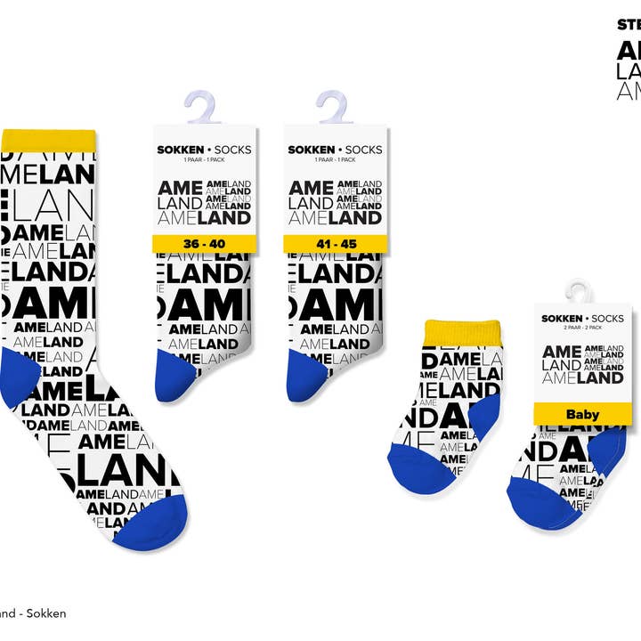 Chaussette Baby Ameland pour la vente par STEDENKADO