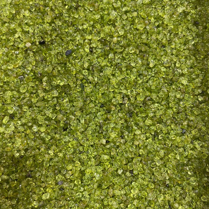 New Moon Beginnings - Wholesale Spiritual Stone/Crystal - Bulk Peridot Crystal Chips (1 lb. Bag) Size 3mm to 5mm1