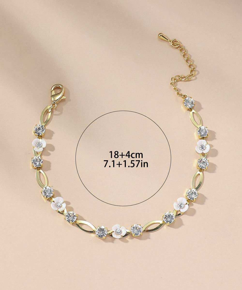 Blossom bijoux – wholesale Link & chain bracelet – FANTASY BRACELET 25PEBR0081