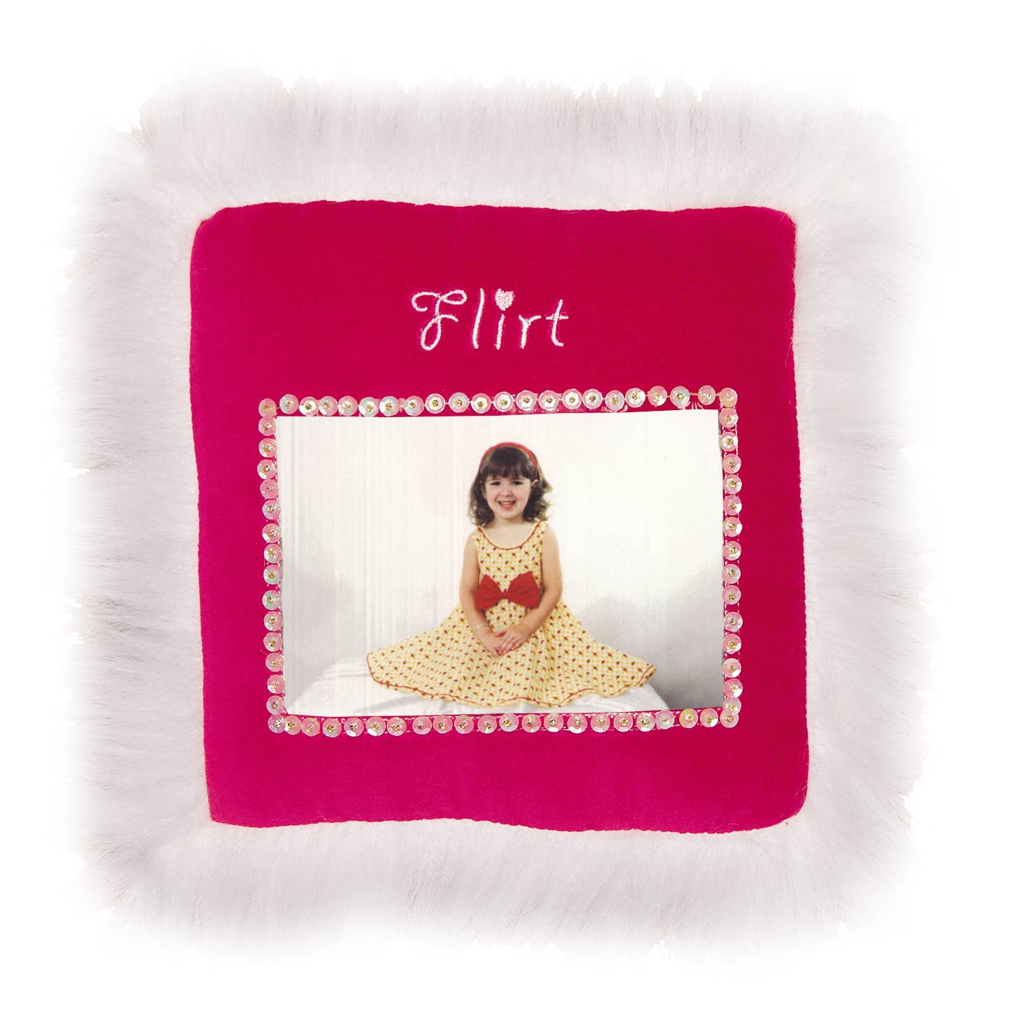 C&F Home - Wholesale Throw/Decorative Pillow - SALE 10" x 10" Flirt Picture Pillow