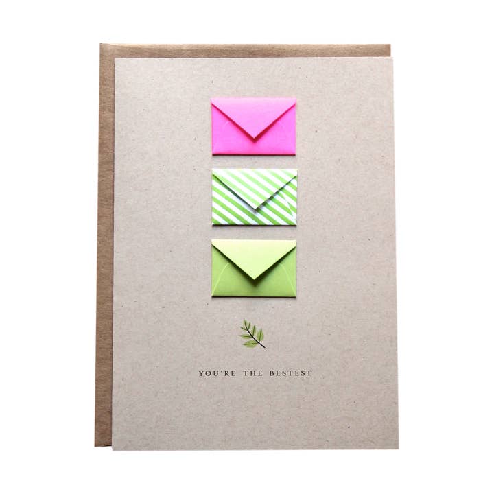 The Bestest Lime - Biglietto con buste per la vendita all'ingrosso da parte di Lemon Drop Papers, Inc.