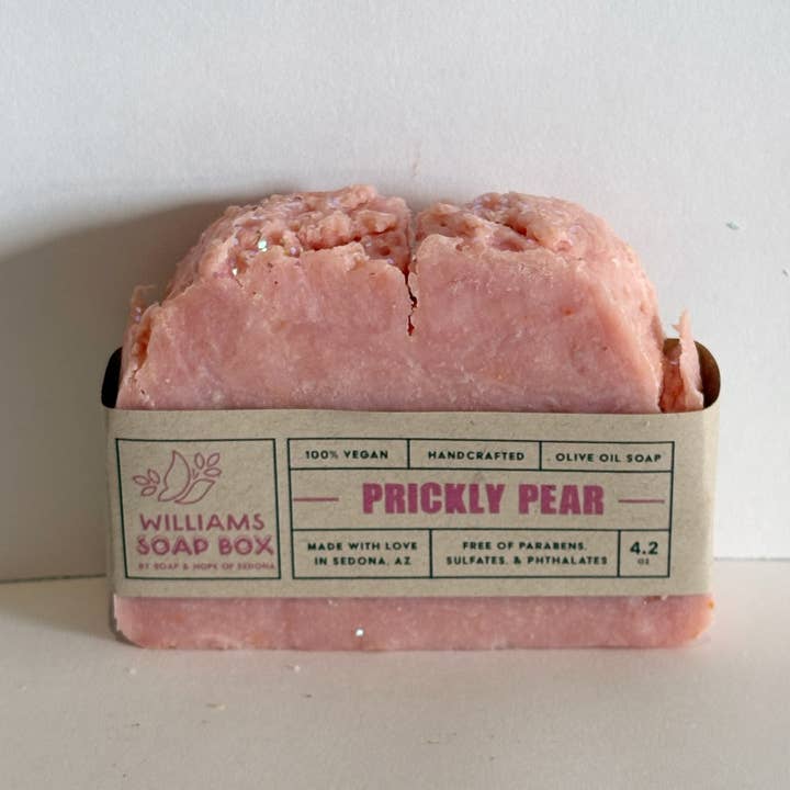 Soap and Hope of Sedona - Wholesale Bar Soap - Prickly Pear2