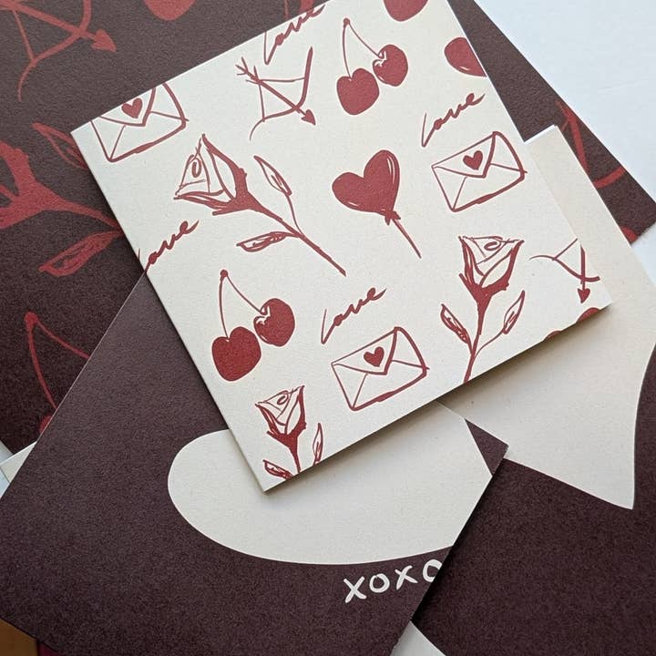 Salty Melon Prints - Wholesale Valentine's Day card - LOVERS BUNDLE3