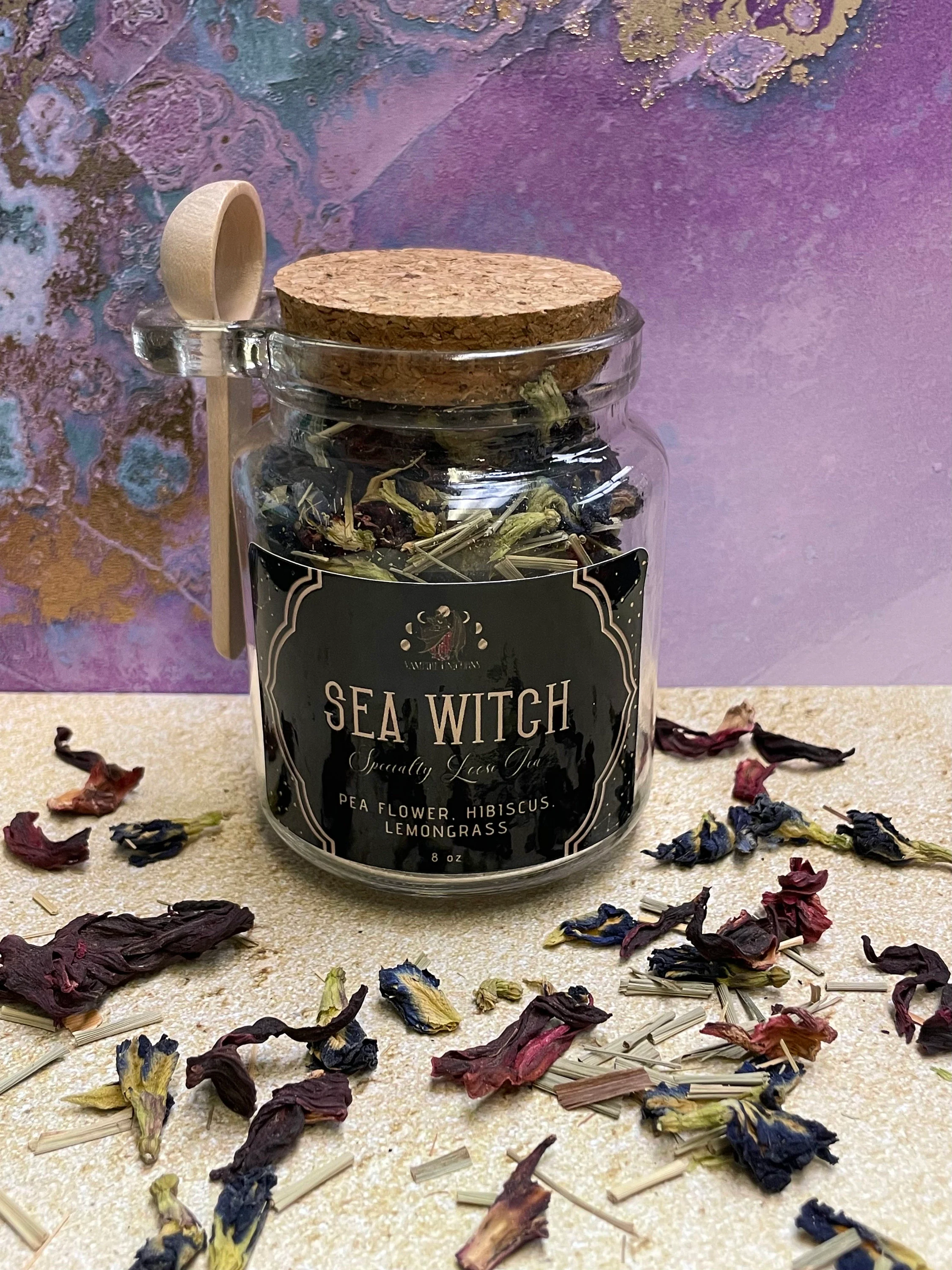 Vampire Unicorns - Wholesale Loose Tea - Loose Leaf Hand Blended Teas / Witchy Goth Tea4