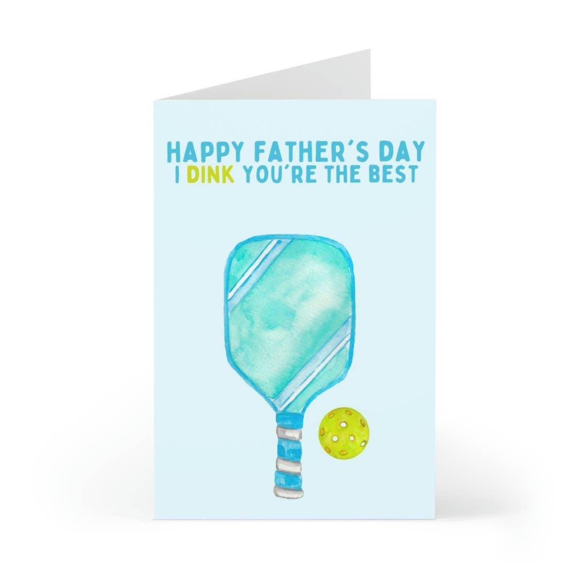 R is for Robo - Wholesale Father's Day Card - Pickleball Father's Day Cards Fathers Day Sports Gifts Dad1