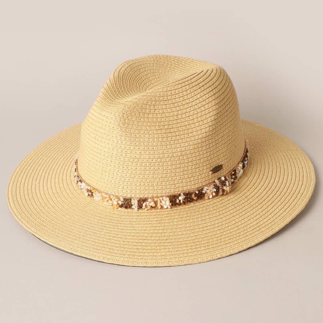 Fashion City - Wholesale Straw Hat - Women's - Paper Straw Panama Sun Hat9
