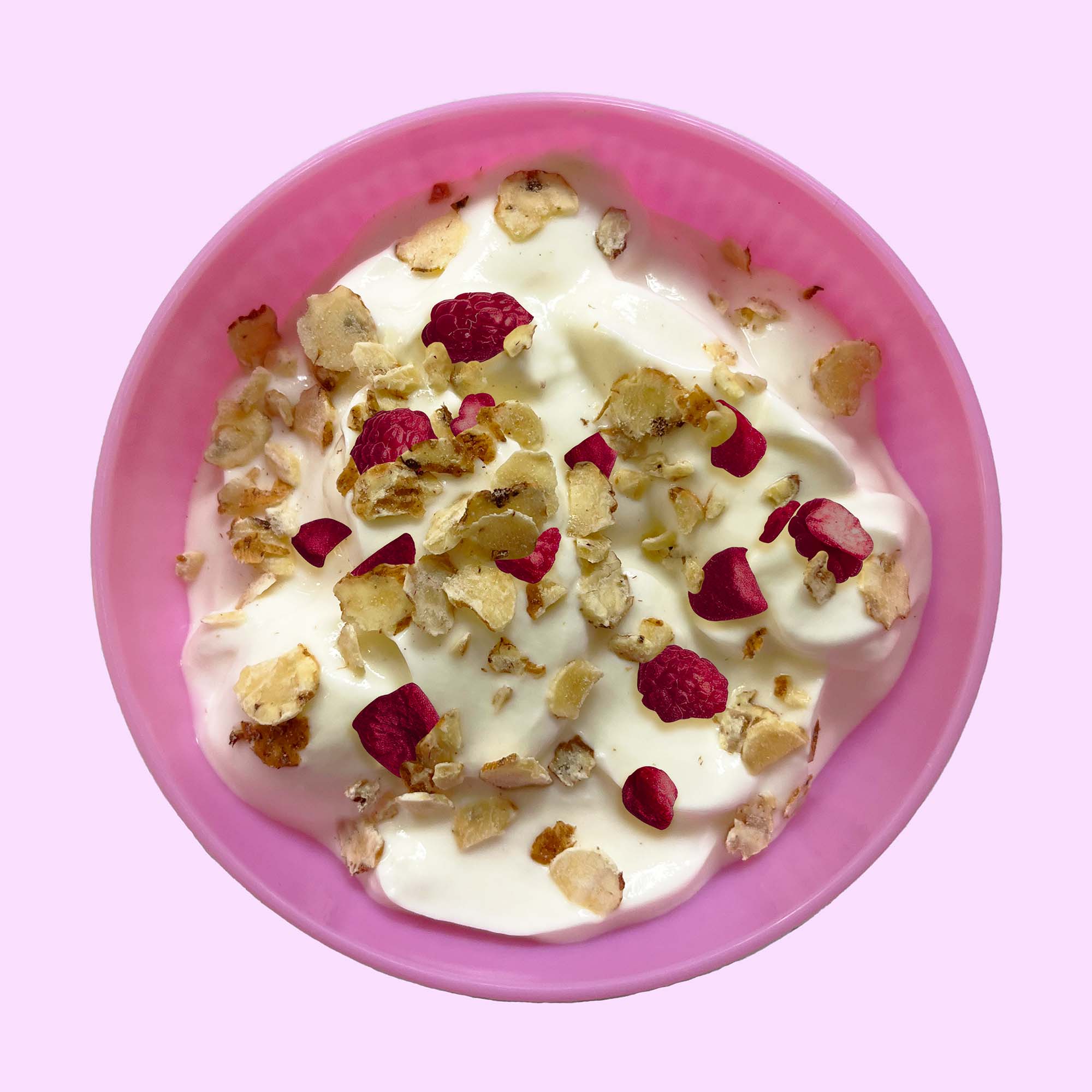 IoBoscoVivo - Wholesale Granola - Chufa Flakes with Organic Raspberry | Breakfast Flakes 180g1