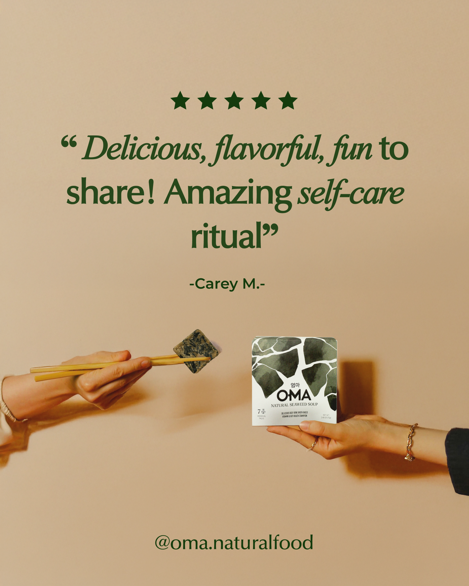 OMA Food - Vendita all'ingrosso Brodo - Zuppa di alghe pronta a base di brodo di ossa, confezione8