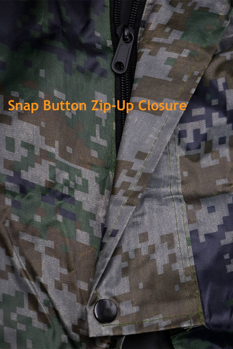 Cap Zone – wholesale Raincoat – Unisex – Hooded Waterproof High-Quality PVC Raincoat13