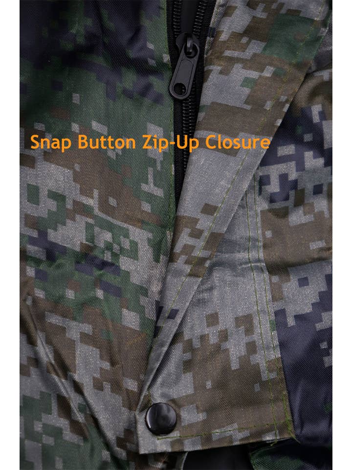 Cap Zone - Wholesale Raincoat - Unisex - Hooded Waterproof High-Quality PVC Raincoat13