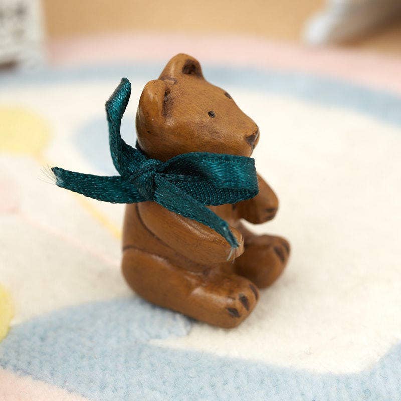 Factory Direct Craft - Wholesale Decorative Tabletop Object - 1" Miniature Brown Handcrafted Teddy Bear2