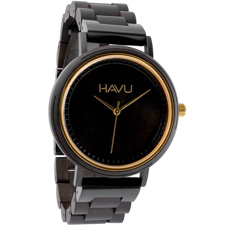 Aura (38 mm) für den Großhandel von HAVU THE WOODEN WATCH