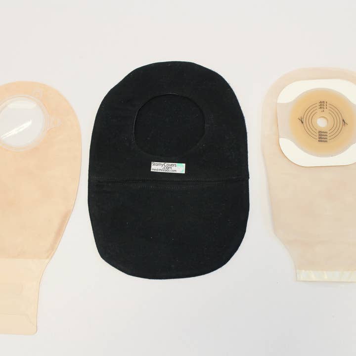 MedThreads LLC - Wholesale Purse/Bag Accessory - Unisex - Twill Colostomy Ileostomy Bag Cover 2 1/4" - 2 3/4" Flange7
