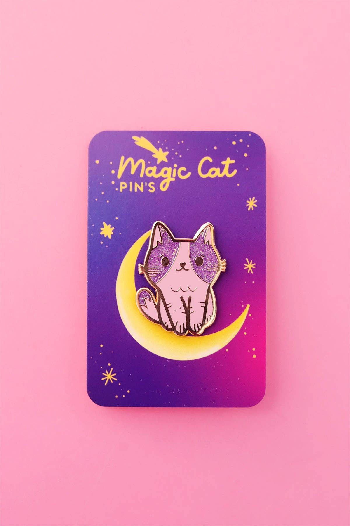 Poulette Magique - Wholesale Lapel Pin/Button - Maternity - Magic Cat Pin