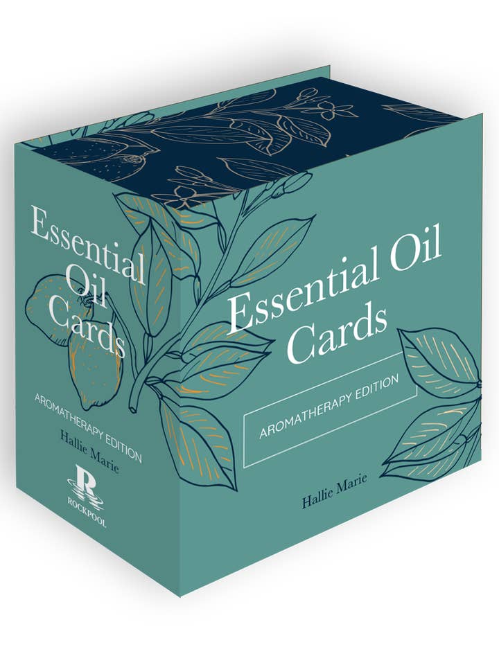 Essential Oil Cards: Aromatherapy Edition-50 Cards w/ Holder for wholesale by ROCKPOOL PUBLISHING