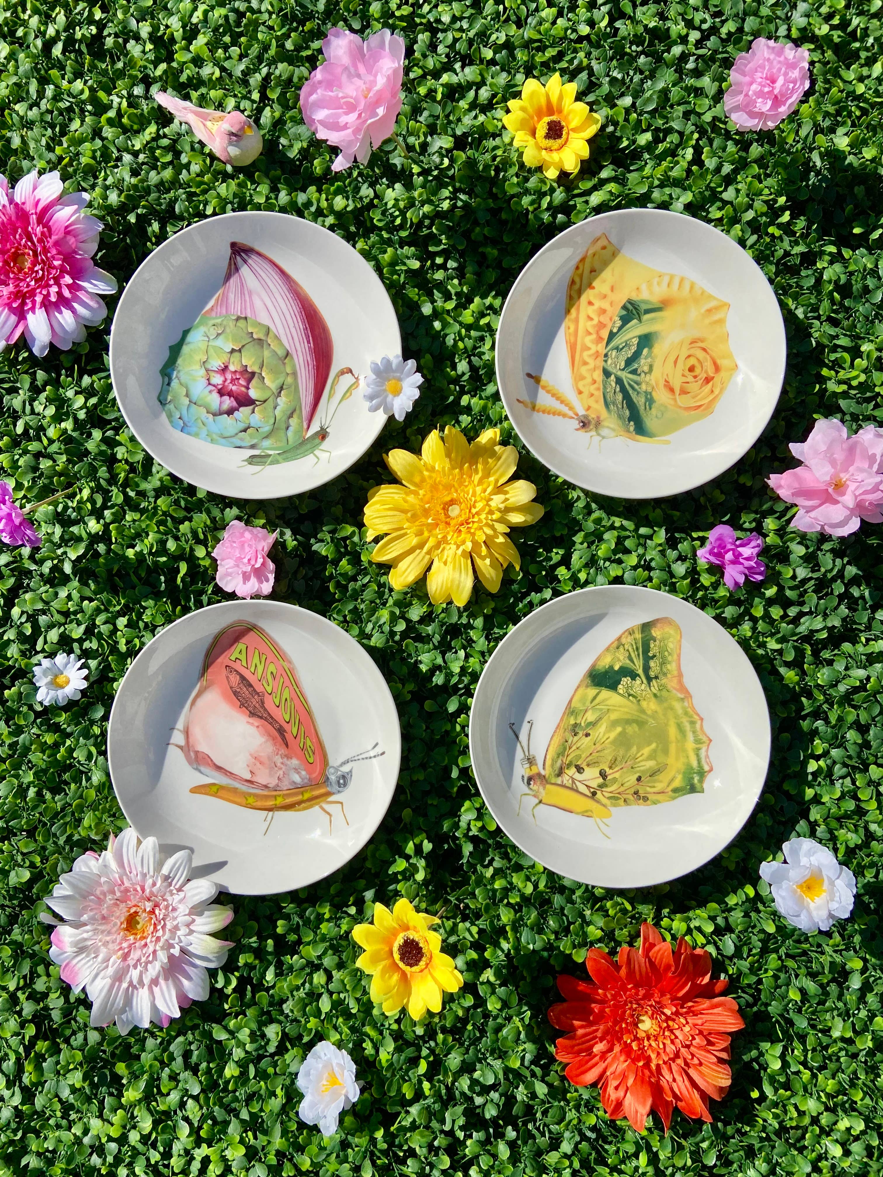 Bordy's - Wholesale Dinner Plate - The Dolce Vita of a Farfalla - Piatti Fondi9