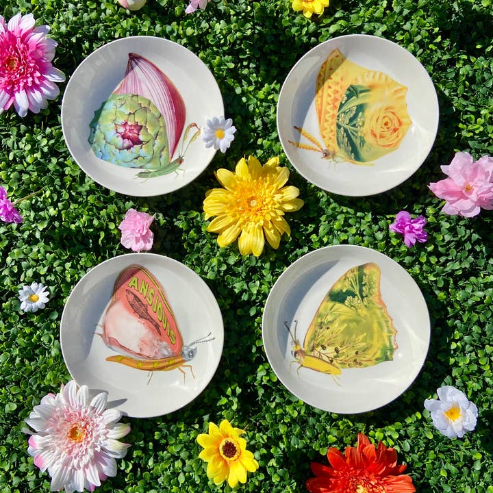 Bordy's - Wholesale Dinner Plate - The Dolce Vita of a Farfalla - Piatti Fondi9