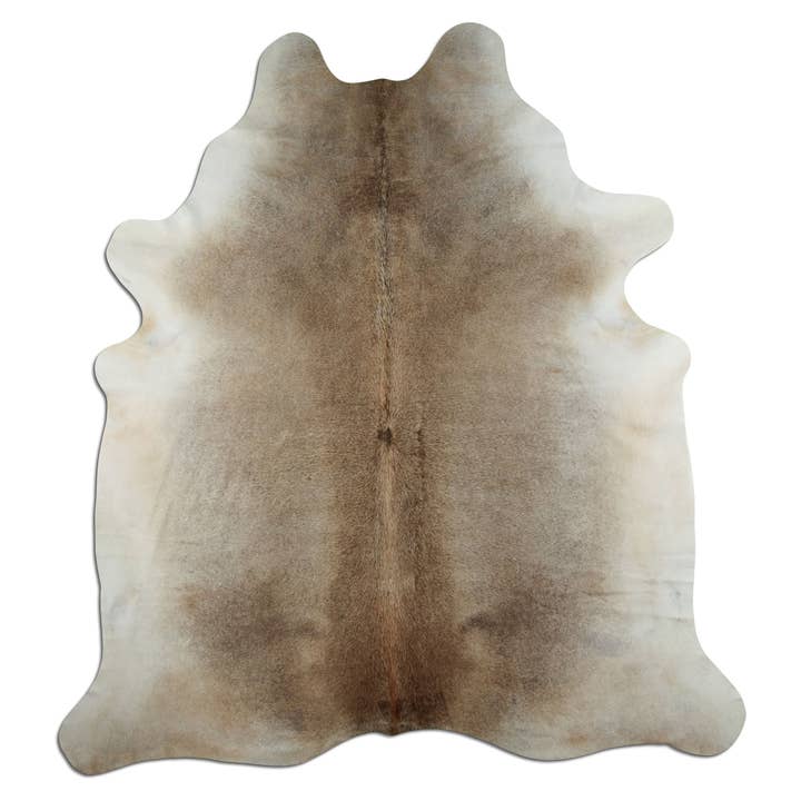 Koeienhuid tapijt - L220 x B200 cm - grijs bruin voor wholesale door Livarto UG (haftungsbeschränkt)