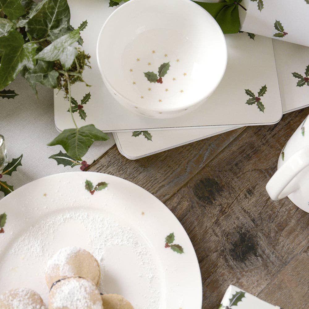 Sophie Allport - Wholesale Bowl - Holly & Berry Solo Nibbles Bowl1