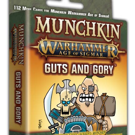Munchkin Warhammer Age of Sigmar: Guts and Gory for wholesale by Steve Jackson Games