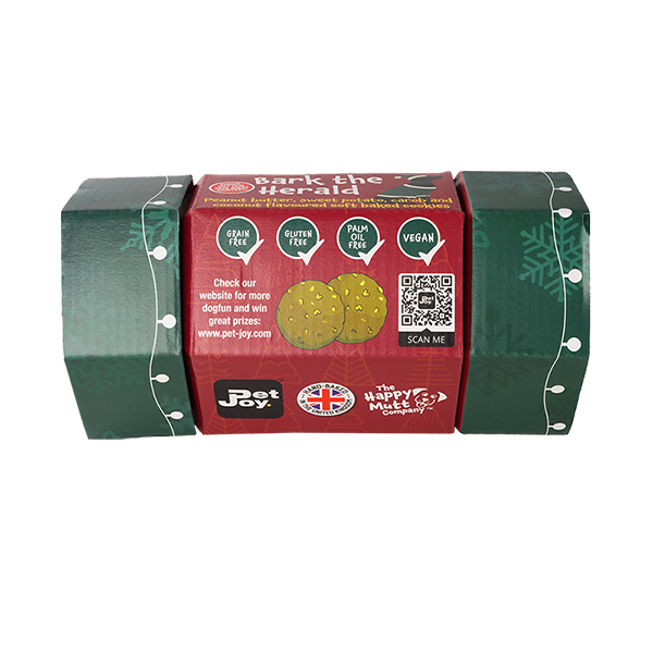 Pet-Joy Products - Wholesale Pet Treats - Dog - Pet-Joy X Happy Mutt Bark The Herald - Christmas Cracker1