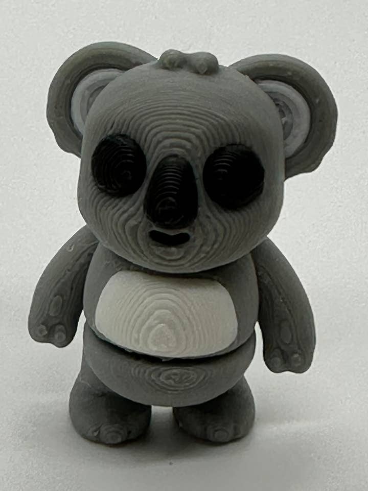 Animal Fidget Koala for wholesale by Shape Shifter Studio 3D