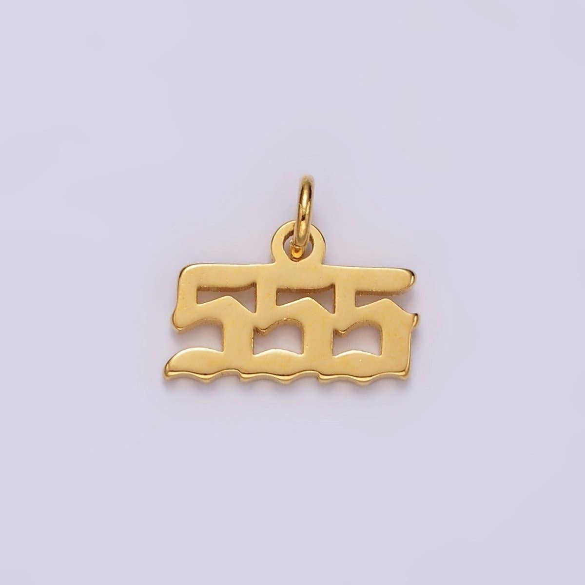 Aim Eternal - Wholesale Individual Charm/Pendant - 24K Gold Filled Angel Number Numerology Minimalist Mini Charm | AG606 - AG6104