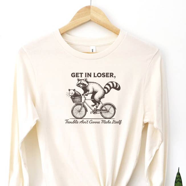 T-shirt Get In Loser pour la vente par Out Of Office Brands