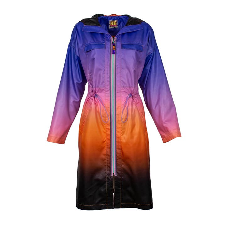 Imperméable à capuche Ombre pour la vente par Lalipop Design