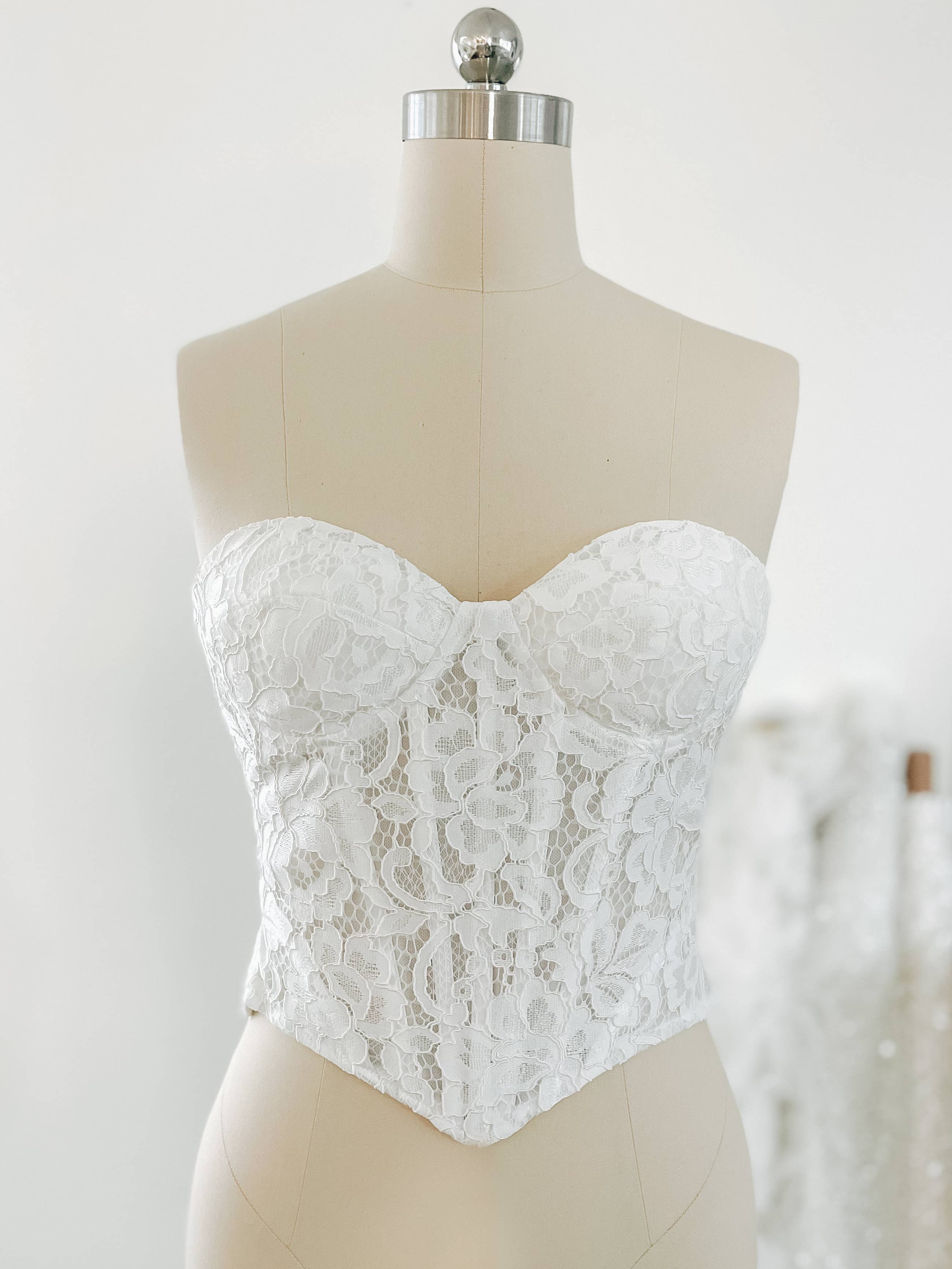 Heirloom Bridal Company – Espartilho – Mulher por atacado – Marielle Corset - Estilo B20