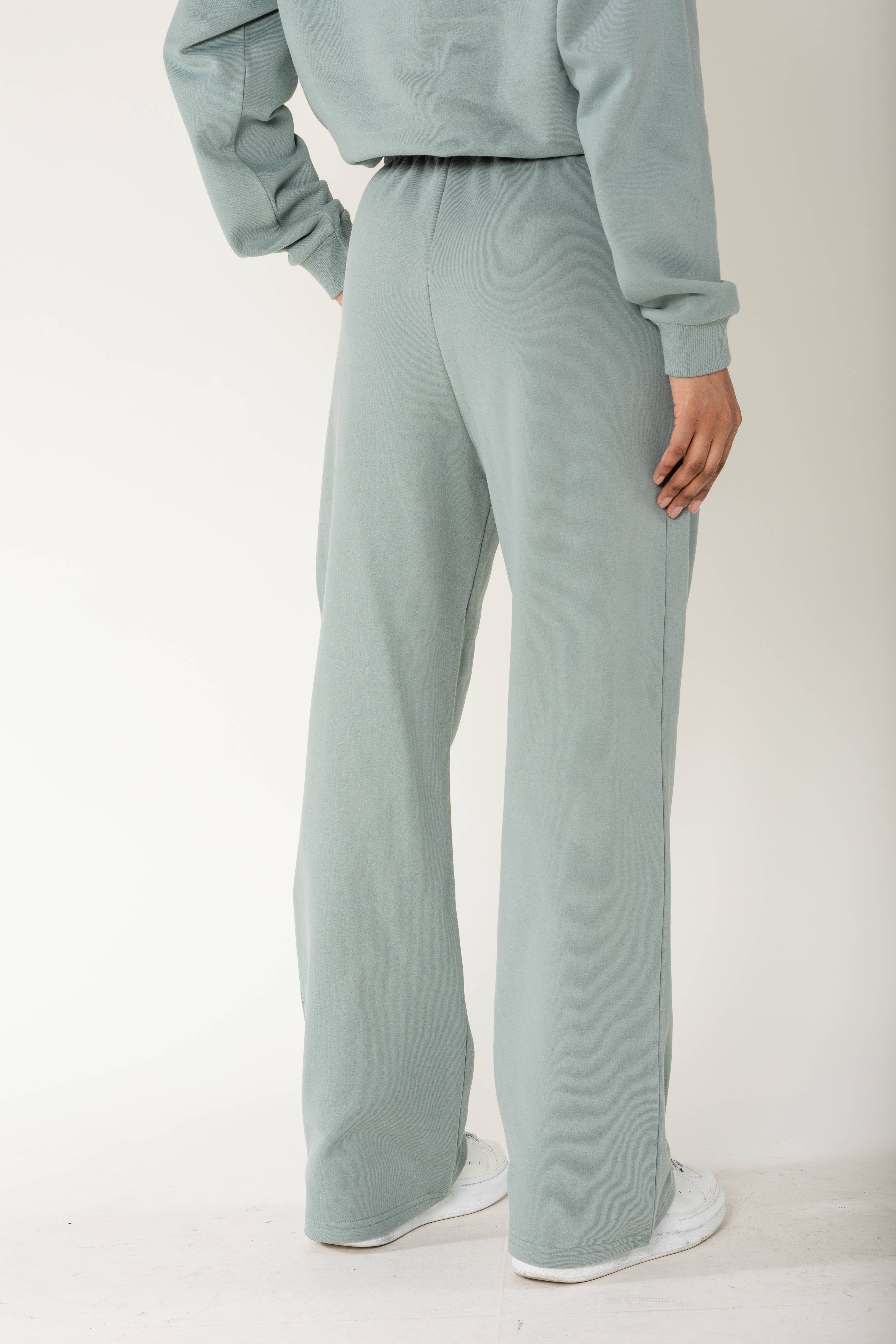 Nina Carter - Wholesale Lounge Sweatpants/Joggers - Women's - F023 loungewear sport flared fleece joggers8